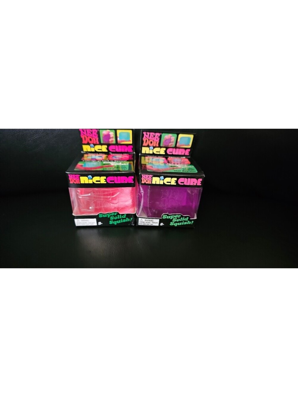 Needoh nee doh nice cube pink purple set of 2 new